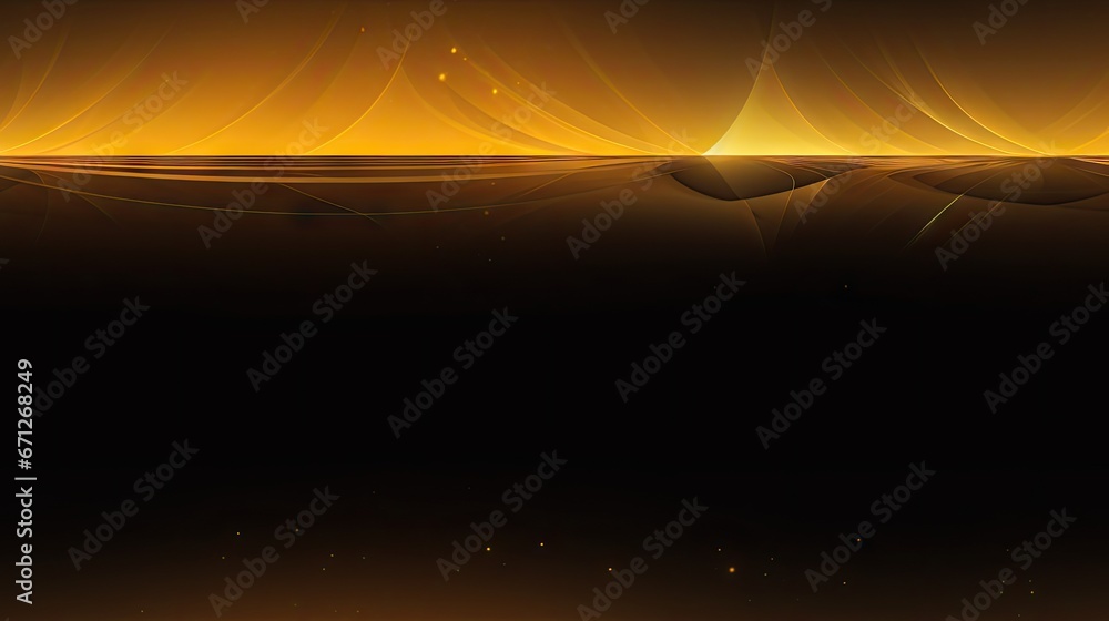 Poster a dark background with yellow lights and a black background with yellow lights and a black backgroun