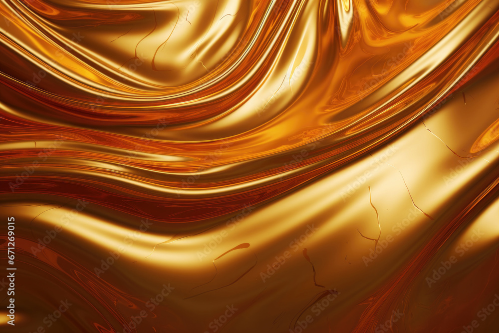 Wall mural golden foil texture background