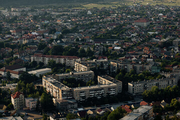 view of the city