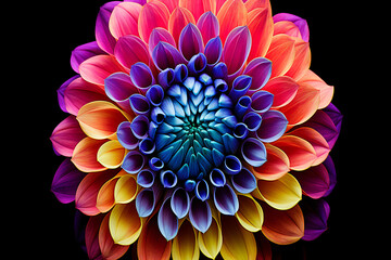 flower isolated, generative ai