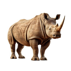 Obraz premium Rhino on transparent background