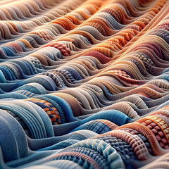Fototapeta premium Warm texture and fabric