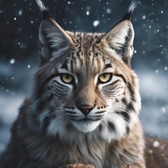 Lynx Photography Stock Photos cinematic, wildlife, lynx, Big Cat, for home decor, wall art, posters, game pad, canvas, wallpaper