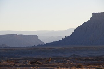 The landscape in Southern Utah is one of the most unique and otherworldly scenes in the United States, seen here near Hanksville, UT