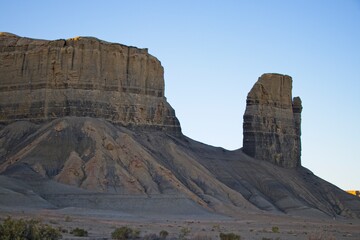 The landscape in Southern Utah is one of the most unique and otherworldly scenes in the United States, seen here near Hanksville, UT
