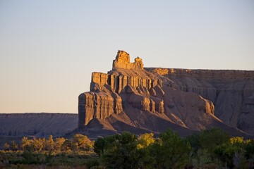 The landscape in Southern Utah is one of the most unique and otherworldly scenes in the United States, seen here near Hanksville, UT