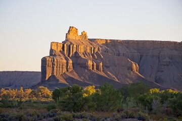 The landscape in Southern Utah is one of the most unique and otherworldly scenes in the United States, seen here near Hanksville, UT