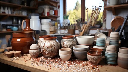 Potters tools UHD wallpaper