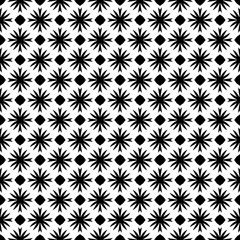 Fototapeta premium Black seamless abstract pattern. Overlay for background and backdrop. Ornamental design. PNG graphic illustration with transparent background.