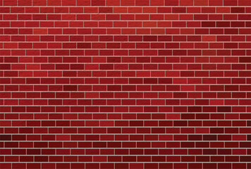 Red brick wall texture for background website or brickwork for design.