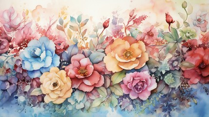 watercolor background