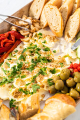 Vegetarian party butter board