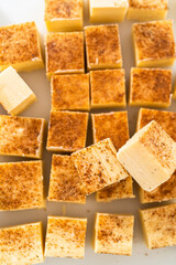 Christmas Eggnog fudge