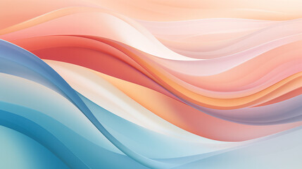 Naklejka premium abstract background with colorful light waves