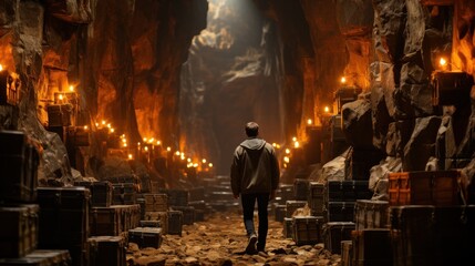 A man face with blue eye UHD wallpaper