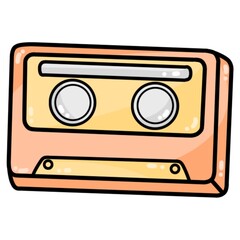 retro audio cassette