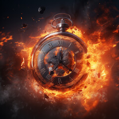 Time is like a fire that consumes everything 