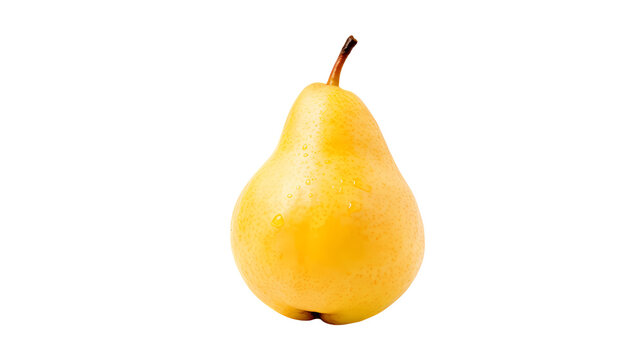 Pears on transparent background