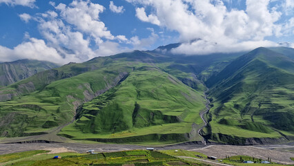Xinaliq, an ancient village on the UNESCO list in the Azerbaijani part of the Caucasus, inhabited by the descendants of Noah