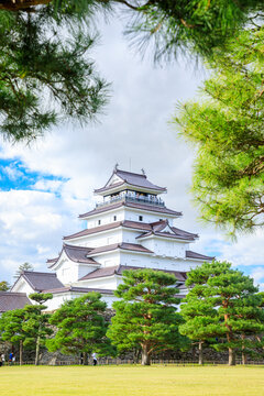 会津鶴ヶ城」の写真素材 | 1,184件の無料イラスト画像 | Adobe Stock