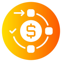 workflow gradient icon
