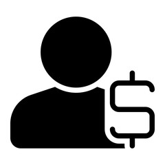 salary glyph icon