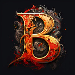 Letter B Symbol