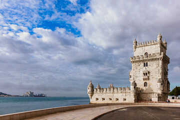 View of Torre de Belem ( Belem Tower )