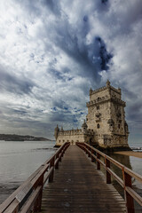 View of Torre de Belem ( Belem Tower )