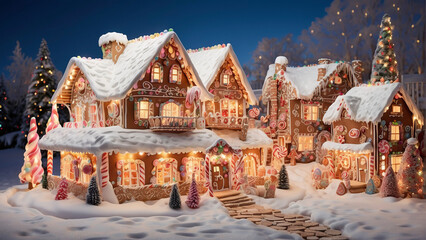 christmas tree in the park