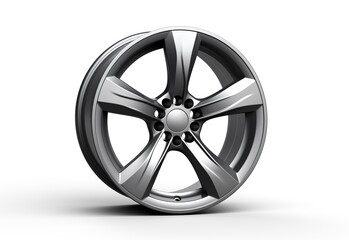Fototapeta premium Rim, aluminum, multi-spoke, car, design, style, strength, lightness, sporty, modern, aesthetics, tire, wheel, ride, speed, dynamic