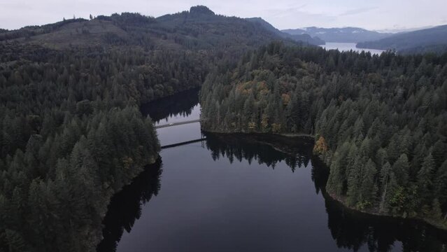 Bridge Above a River