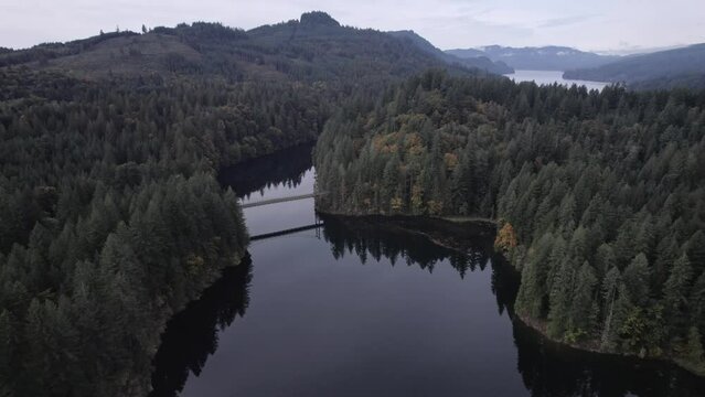 Bridge Above a River