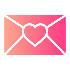 envelope gradient icon