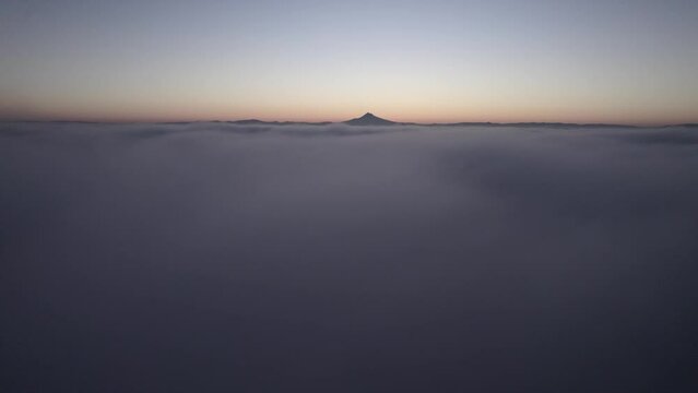 Mountain Above Clouds