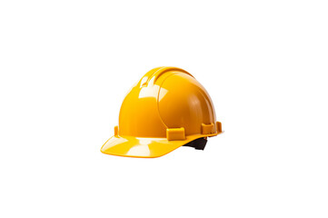 yellow safety helmet transparent background