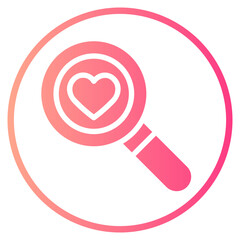 search gradient icon