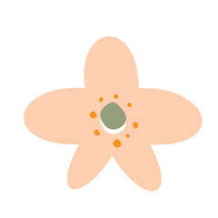 北欧風の小花のアイコン