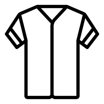 recommend clip art: Uniform black outline icon