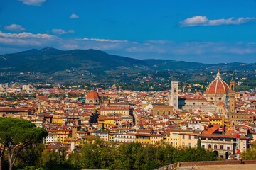 Naklejka premium panorama