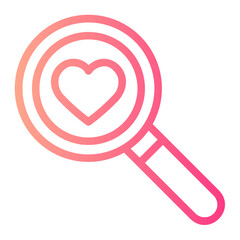 search gradient icon
