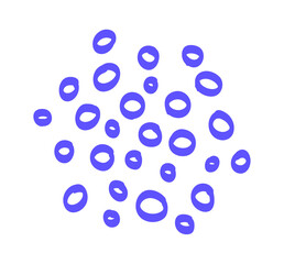 abstract blue circle pattern