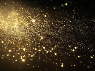 Obraz premium Abstract Christmas background and texture with light bokeh, Gold,red,blue,orange gradient background.