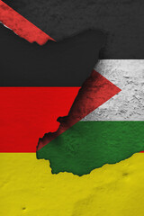 Relations between german and palestine.