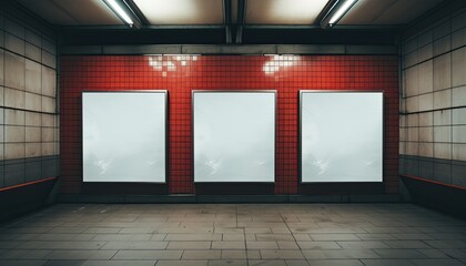 Transform our Blank Billboard into an Iconic Subway Landmark