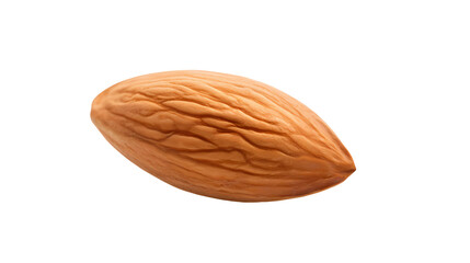 Almonds on transparent background