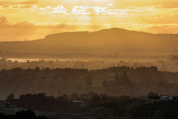 Tauranga city sunrise