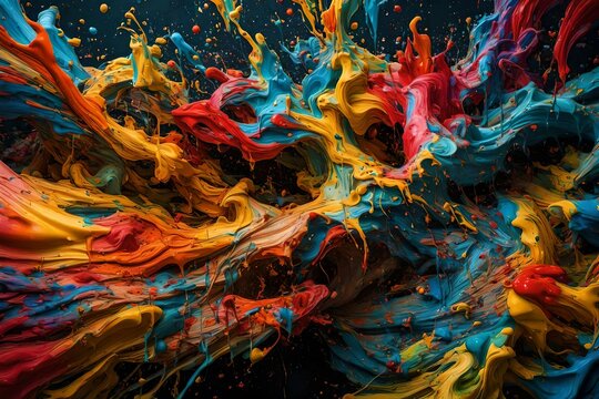 abstract colorful background 4k, 8k, 16k, full ultra HD, high resolution and cinematic photography 