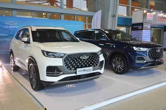 Chery tiggo 8 pro at performance and lifestlye expo in Pasay, Philippines