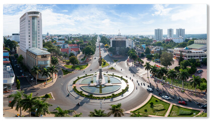 Buon Ma Thuot Victory Monument, Đak LaK , Viet Nam 